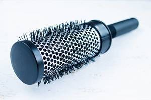 Black Hair Brush / Haarbürste