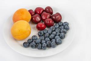 Blueberries Apricots and Cherries (Flip 2019)