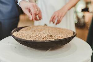 Bowl Of Barley Seed On Wedding Day Ritual (Flip 2019)