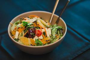 Bowl Of Camambert And Tangerine Salad (Flip 2019)