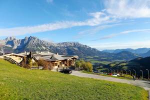 Brenneralm SkiWelt with panoramic view of Wilder Kaiser and Inn Valley (Flip 2019)