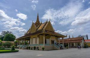 Building at the Royal Palace Complex in Phnom Penh