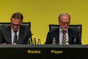 BVB Hauptversammlung mit Gerd Pieper und Hans-Joachim Watzke
