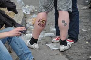 BVB und Dortmund Tattoo