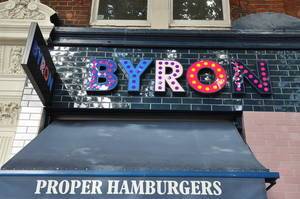 Byron Burger Restaurant in London