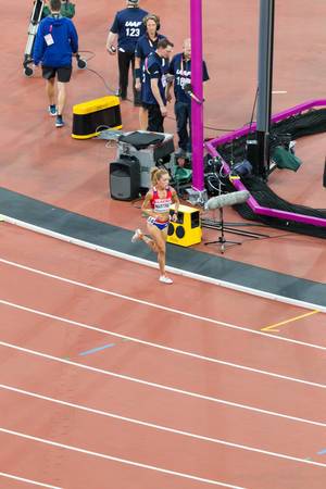 Carmen Patricia Martinez (10.000 Meter Lauf) bei den  IAAF Leichtathletik-Weltmeisterschaften 2017 in London