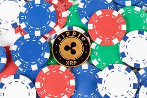 Casino chips and Ripple cryptocurrency