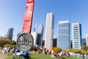Chicago Marathon 2017 medal