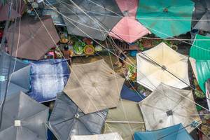 Chinatown Market from above in Ho Chi Minh City