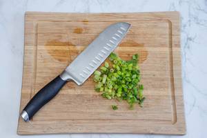 Chopped Green Onion with knife  (Flip 2019)