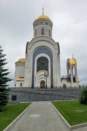 Church of St. George the Victorious on Poklonnaya Hill in Moscow