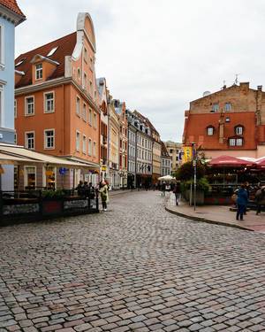 City streets of Riga / Stadt Straßen von Riga