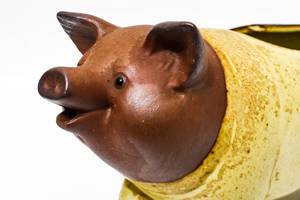 Close up of piggy bank figurine (Flip 2019)