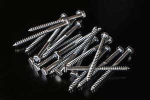 Close Up on a Pile of Screws