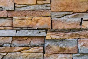 Close Up on a Stone Wall