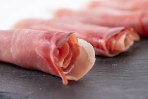 Closeup of Rolled Pork Ham meat (Flip 2019)