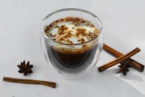 Coffee with cardamom and cinnamon