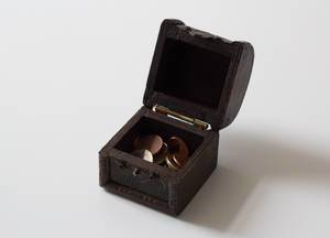 Coins in the box