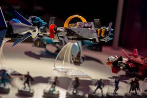 Collection figures of space ships in Starlink: Battle for Atlas