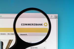 Commerzbank under magnifying glass