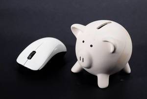 Computer mouse Piggy bank