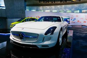 Concept car of Electric Mercedes-Benz SLS