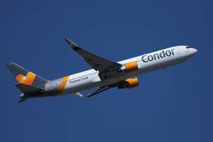 Condor, D-ABUD  Boeing 767-300, Thomas Cook Sticker