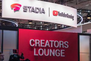 Creaters Lounge at Youtube Gaming and Stadia Area at Gamescom in Cologne, Germany
