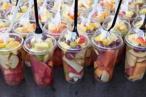 Cup of fruits