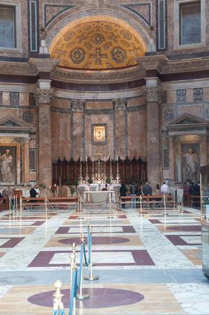 Das Pantheon in Rom, Italien