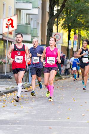 Dasbach Andreas, Sekulla Martin, Franzen Insa, Bowcutt Rowann - Köln Marathon 2017