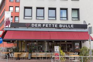 Der fette Bulle im Bahnhofsviertel in Frankfurt - Burgerrestaurant
