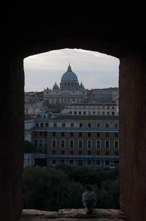 Der Petersdom in Rom, Italien