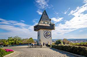 Der Uhrturm von Graz