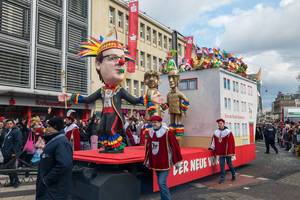 Der Wagen Der Neue Vortänzer - Kölner Karneval 2018