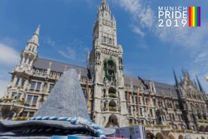 Die Stadt München zeigt sich solidarisch mit der CSD Community und feiert gemeinsam Munich Pride 2019