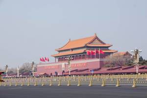 Die Verbotene Stadt Beijing und Palastmuseum im Zentrum von Peking, China