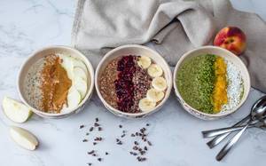 Different Recipes Oatmeal Bowls