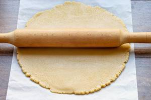 Dough for homemade cookies with rolling pin (Flip 2019) (Flip 2019)