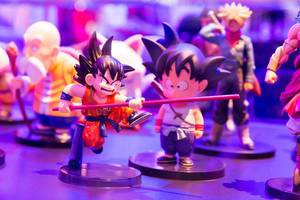 Dragonball Fighter Z Son Goku with stick action figure - Gamescom 2017, Cologne