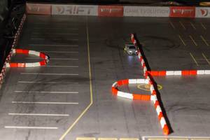 DRIFT Game Evolution RC car and course made for drifting