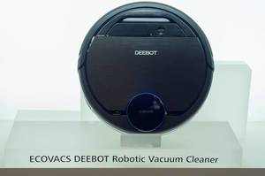 Ecovacs Deebot robotic vacuum cleaner at IFA Berlin 2018