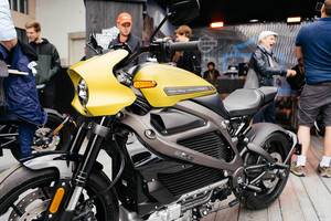 Elektro-Motorradmodell von Harley Davidson