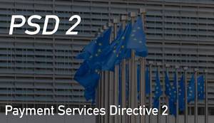 EU-Flaggen als Symbolbild für PSD 2 Zahlungsdienste im europäischen Binnenmarkt