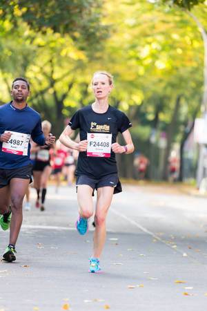 Eyualem Eyob, Perrin Claire - Köln Marathon 2017