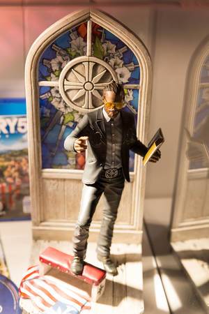 Farcry 5 The Father Edition Actionfigur - Gamescom 2017, Köln