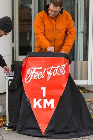 Feel Fast 1 km - Frankfurt Marathon 2017