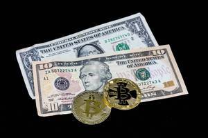 FIAT-Geld und Bitcoins