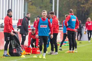 Florian Kainz zurück im Training nach Verletzungspause volle Konzentration