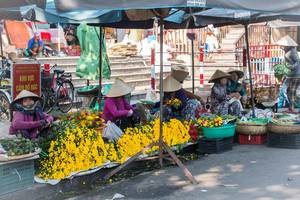 Flower Market in Vietnam